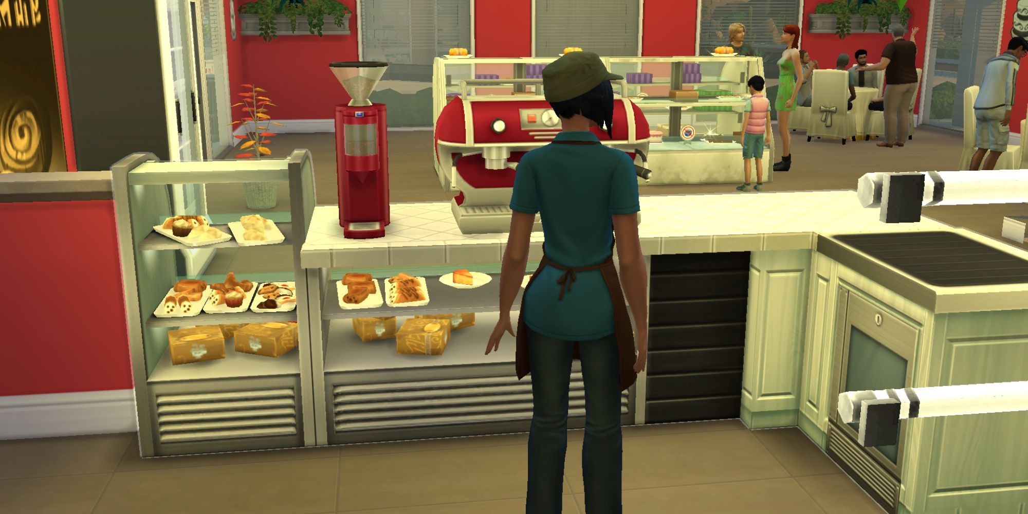 The Sims 4 Barista