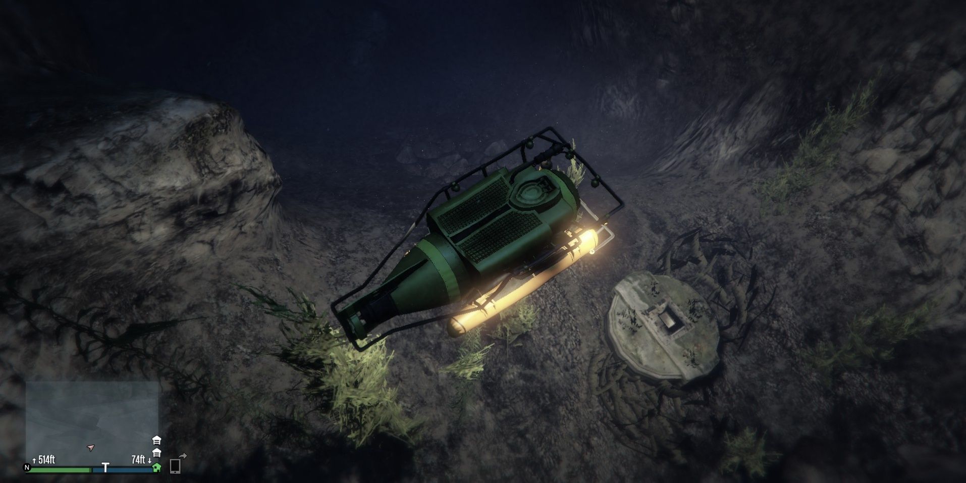 The Underwater Hatch in GTA Online