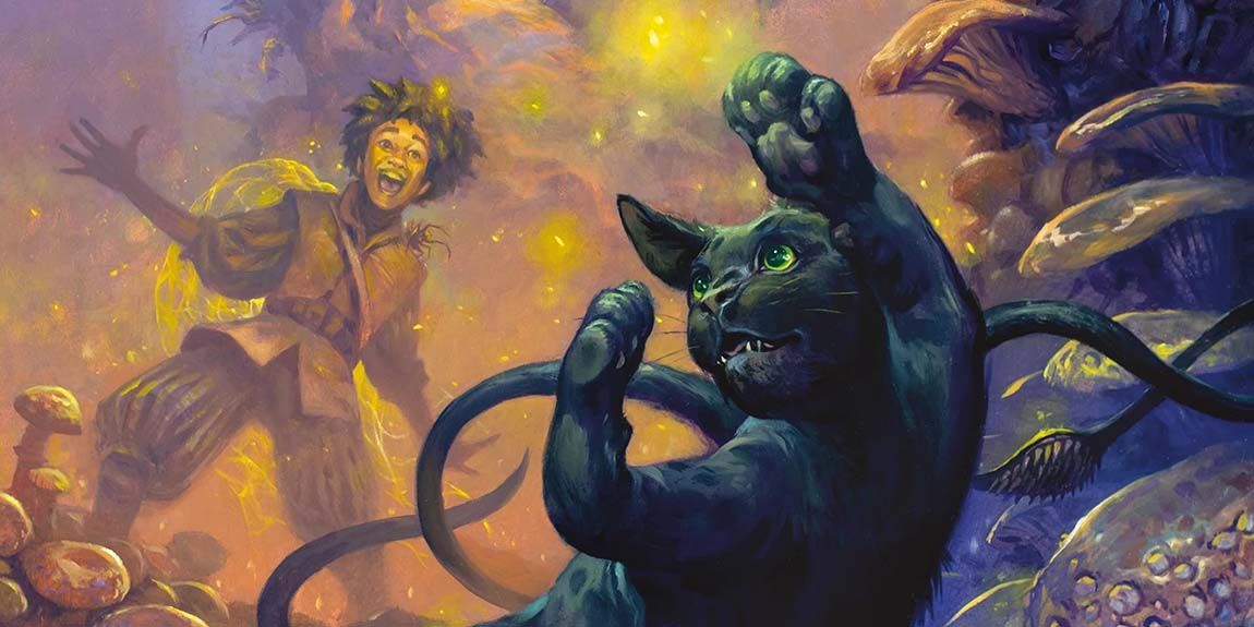 The Wild Beyond the Witchlight official artwork displacer beast