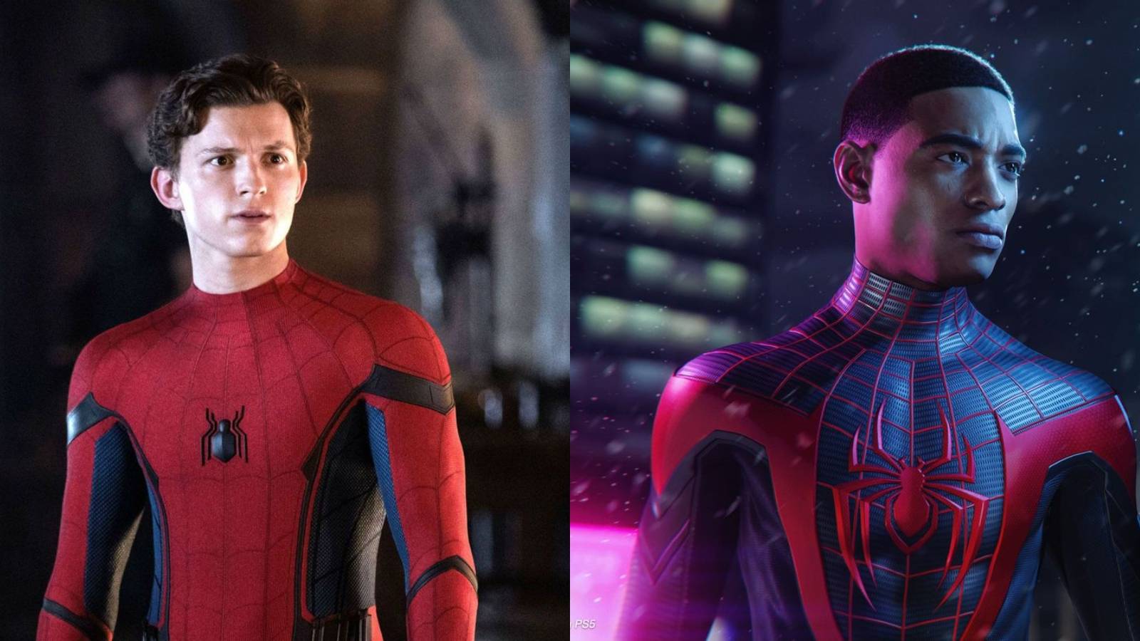 Tom Holland Miles Morales Spider-Man