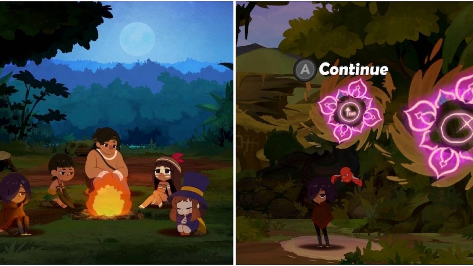 The camp and the gateways from Tunche