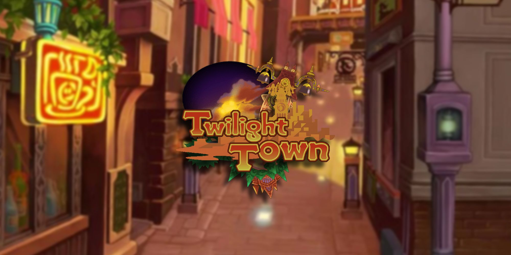 Twilight Town in Kingdom Hearts 2