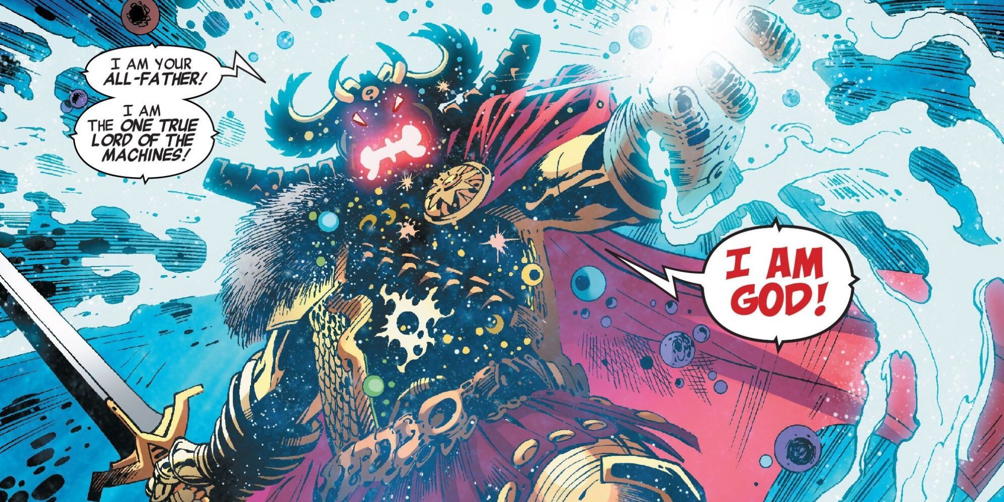 Ultron Forever version in the comic book