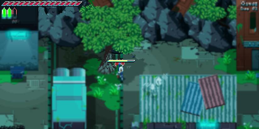 Unsighted - Big Health and Stamina Bar