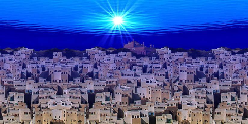 Mario 64 Wet-Dry World Skybox Texture