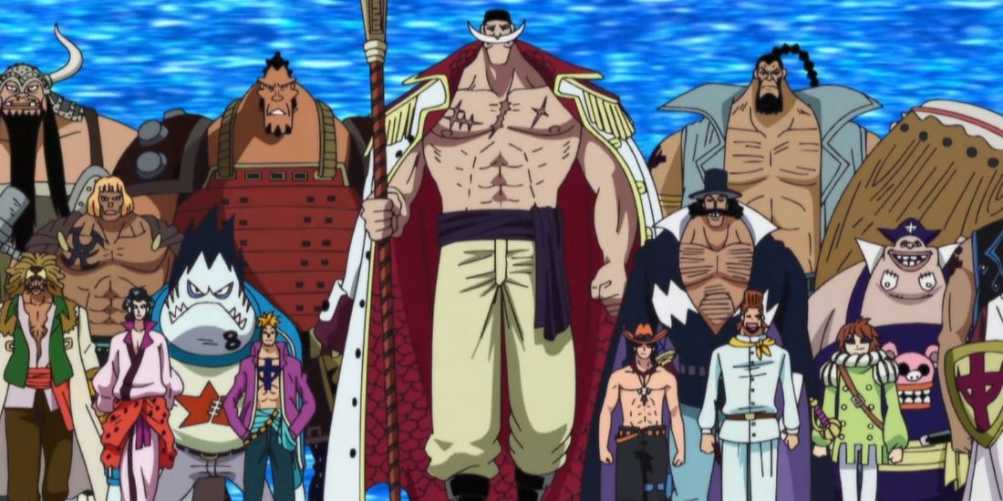 One Piece Whitebeard and his commanders