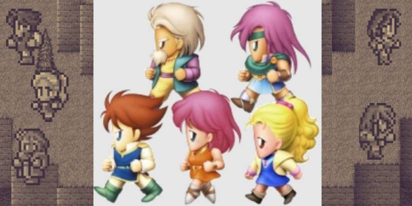 Final Fantasy V 5 Galuf Krile Lenna Faris Bartz freelancer