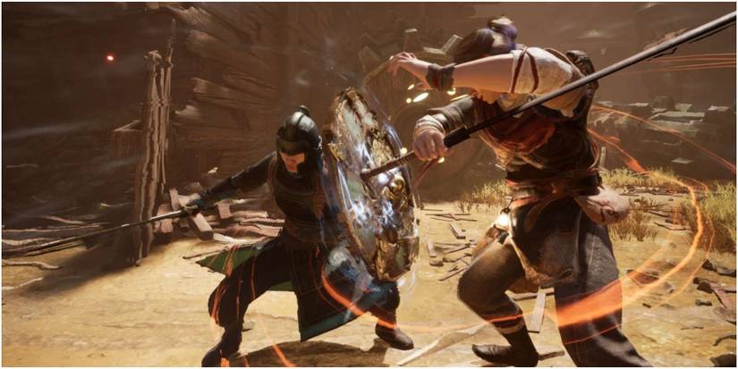 Xuan-Yuan 7 protagonist in combat