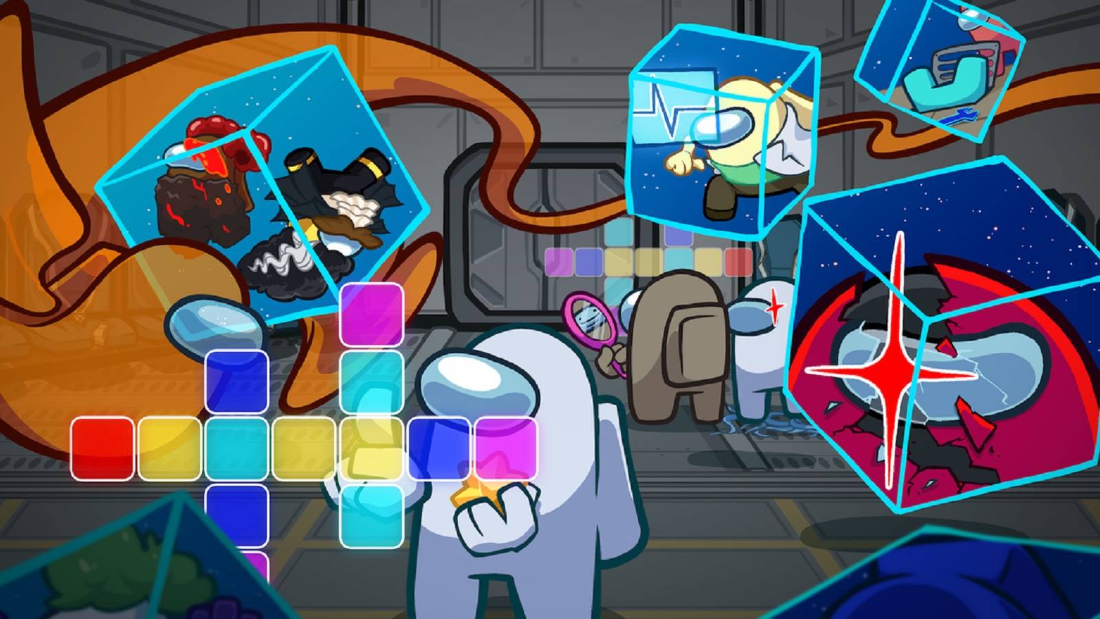 among us cosmicube roles update feature