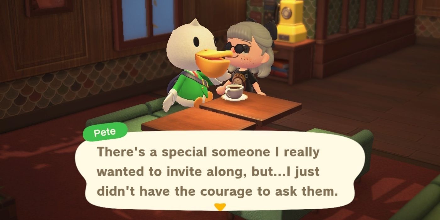 animal crossing new horizons The Roost Villager Visits
