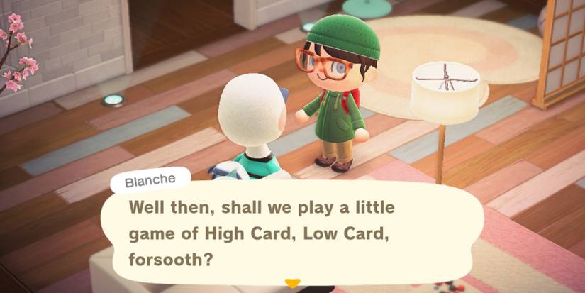 Animal Crossing New Horizons High Card Low Card