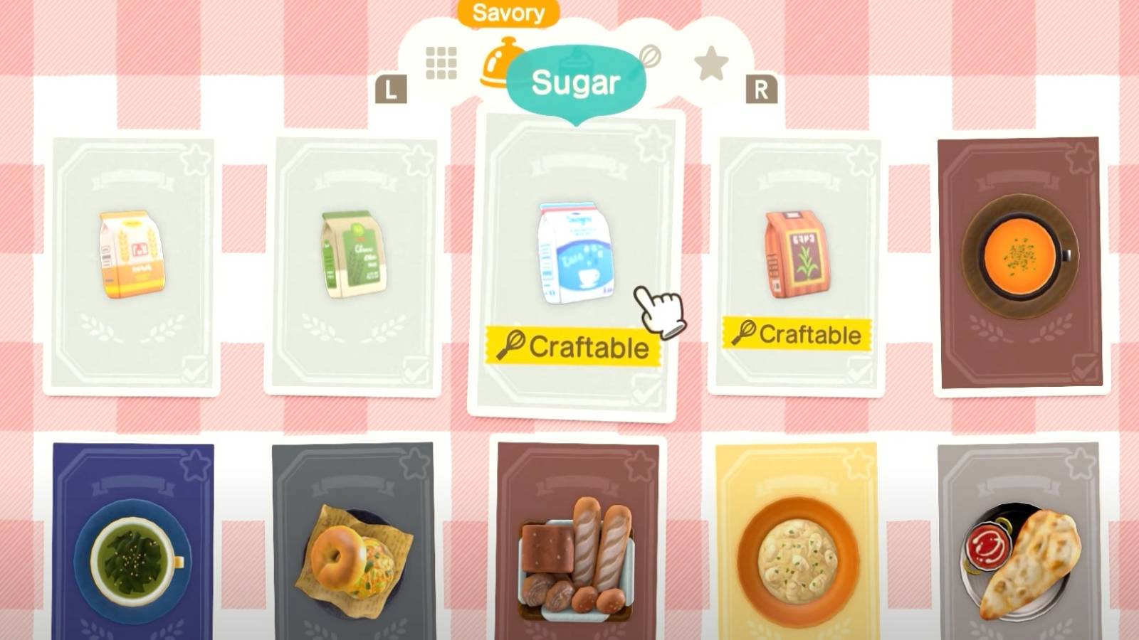 animal crossing sugar craft recipe diy