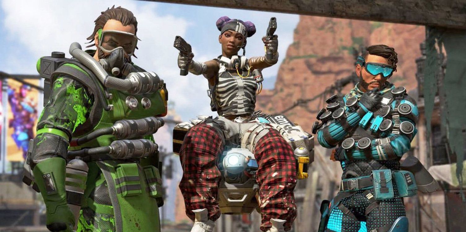 apex legend caustic lifeline mirage 