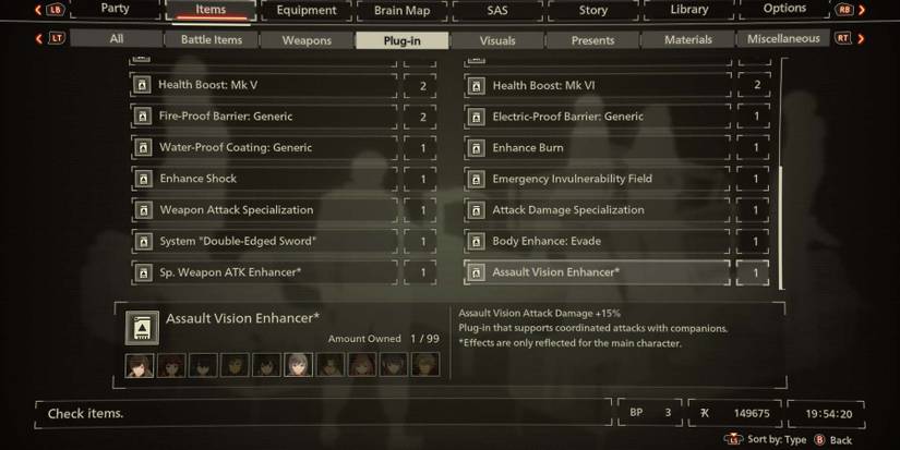 assault vision enhancer scarlet nexus