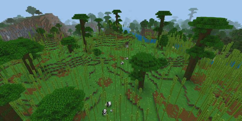 bamboo jungle area minecraft