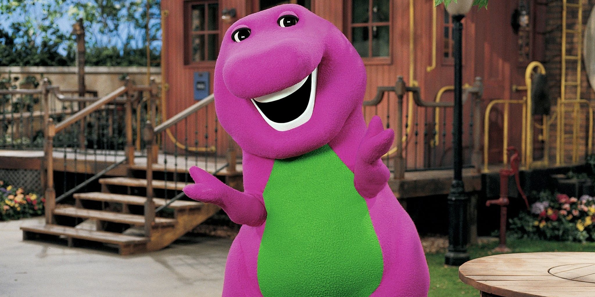 barney purple dinosaur Cropped