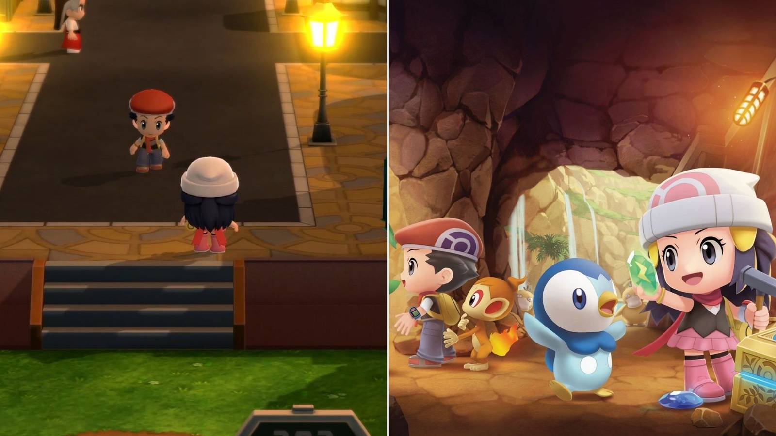 Chibi art from Brilliant Diamond and Shining Pearl