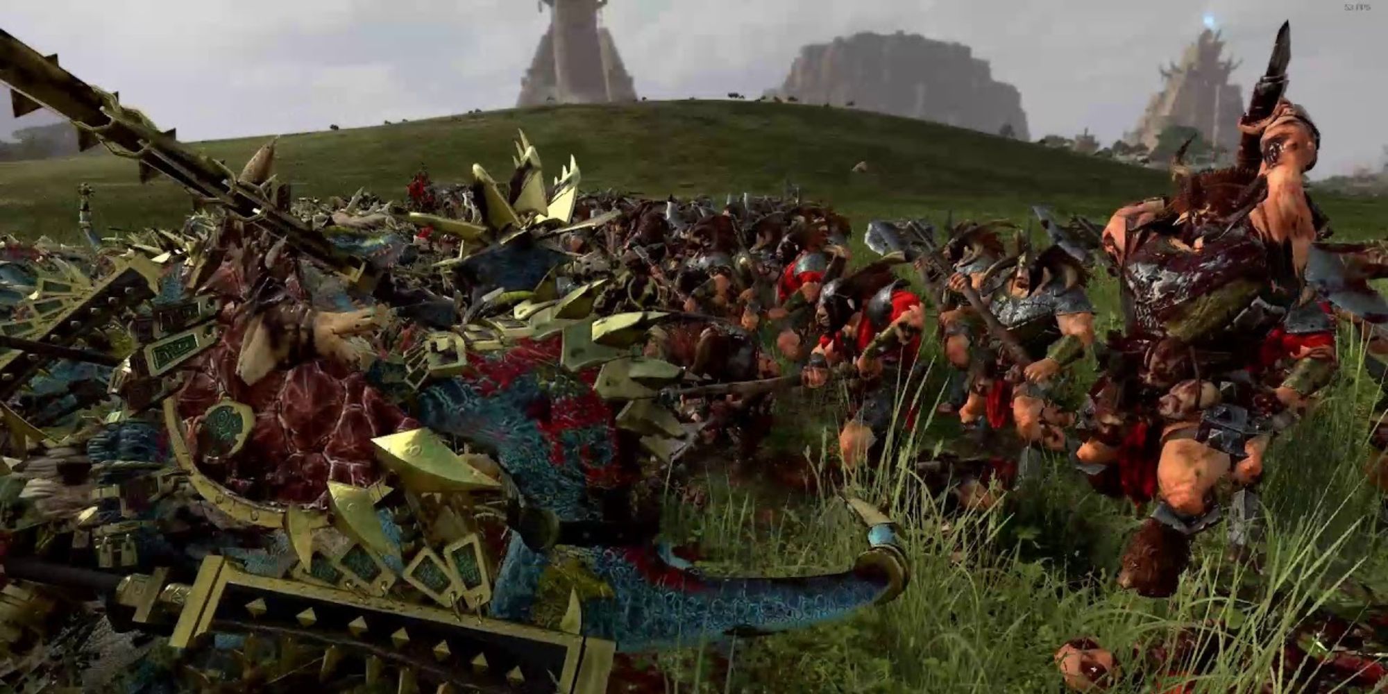 bestigore herd vs temple guard tww2 screenshot