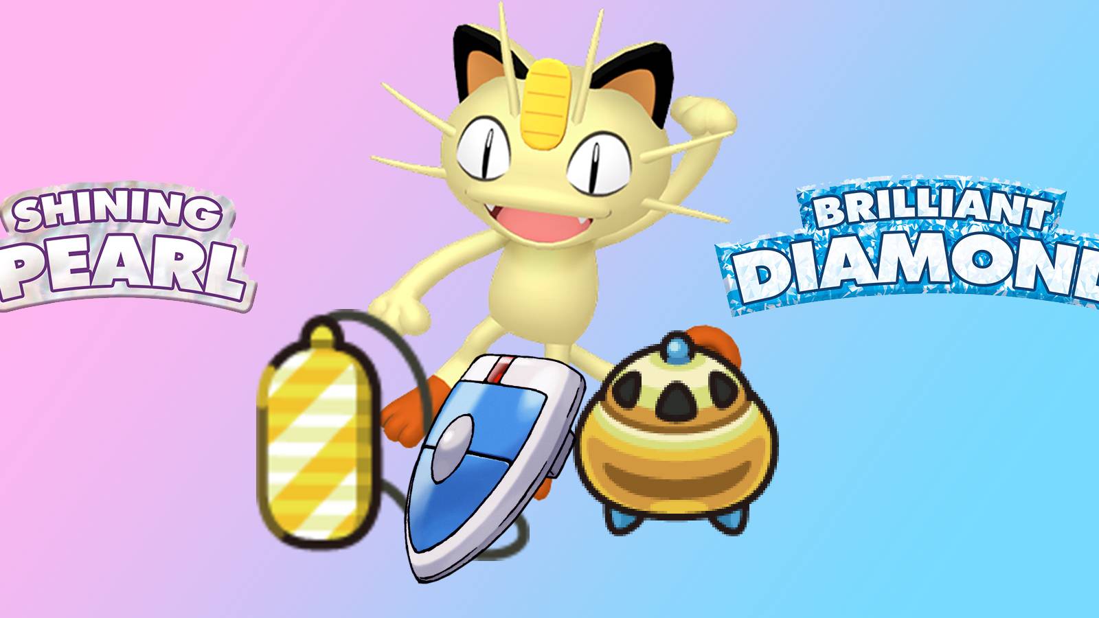 POKEMON brilliant diamond shining pearl meowth