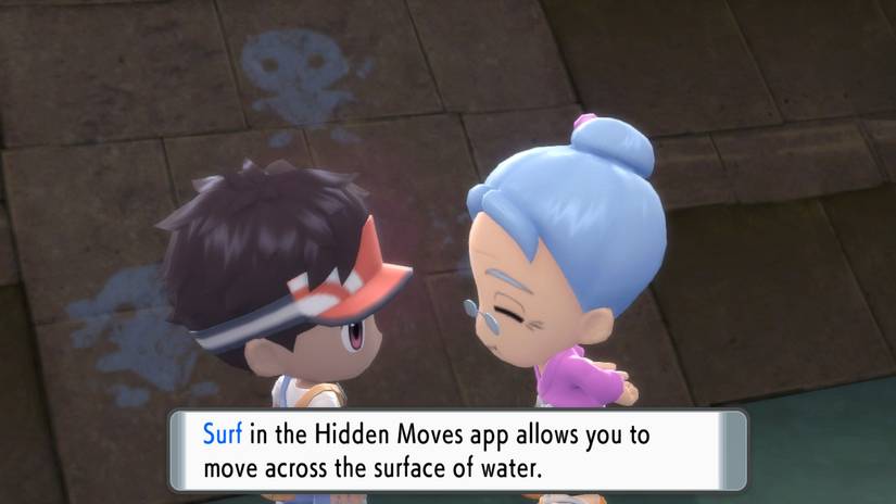 celestic town grandma pokemon surf hm
