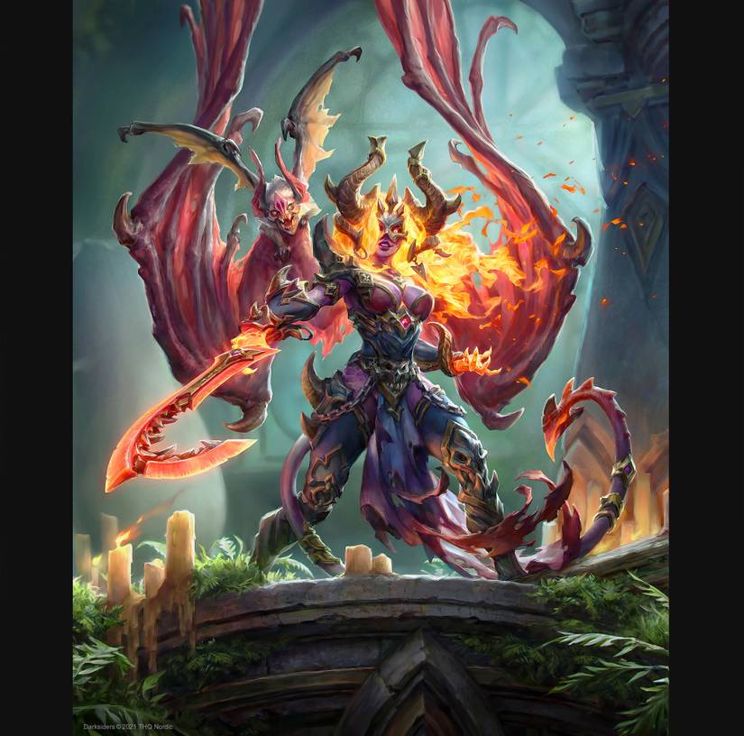 darksiders 4 art lilith