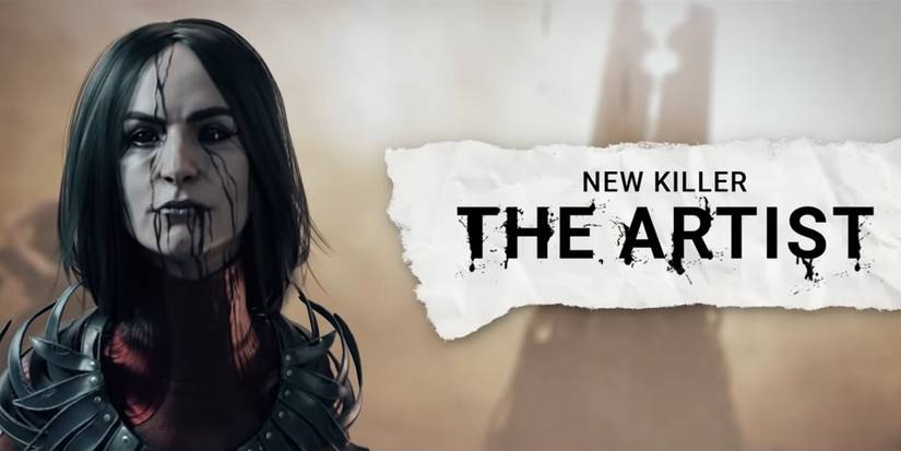 An image from Dead By Daylight showing the new killer, The Artist.