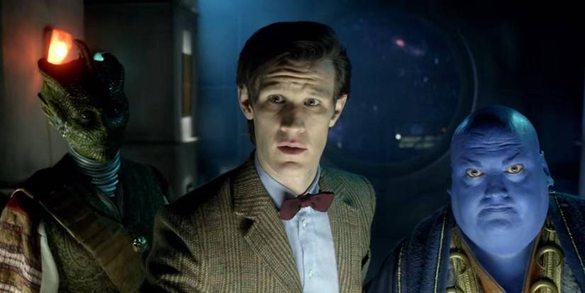 Official image of A Good Man Goes To War, an episode from the TV show Doctor Who.