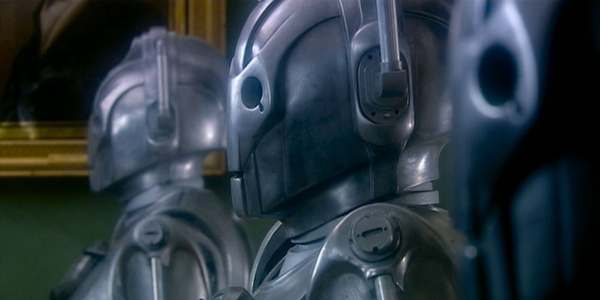 Official image of Rise of the Cybermen, an episode from the TV show Doctor Who.