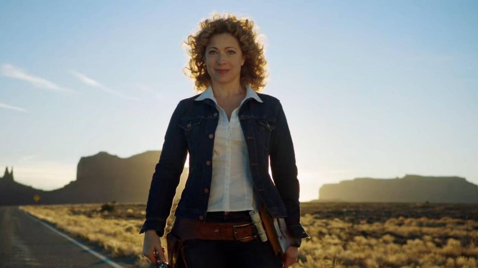 Official image of The Impossible Astronaut, an episode from the TV show Doctor Who.