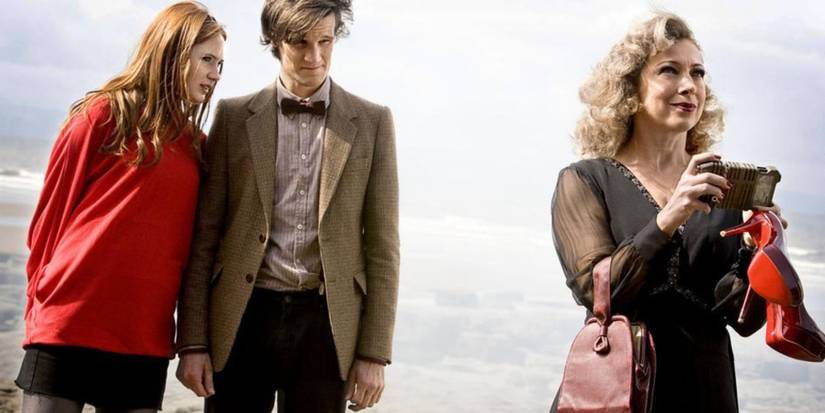 Official image of The Time of Angels, an episode from the TV show Doctor Who.