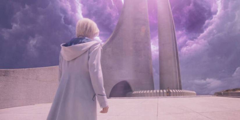 Official image of timeless child from the TV show Doctor Who.