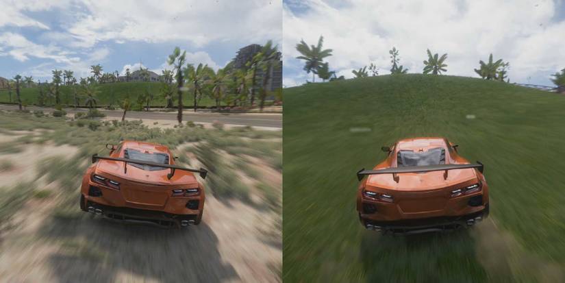 driving a corvette in forza horizon 5