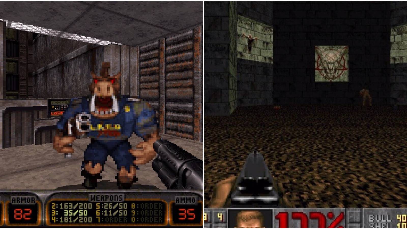 duke nukem 3D and doom