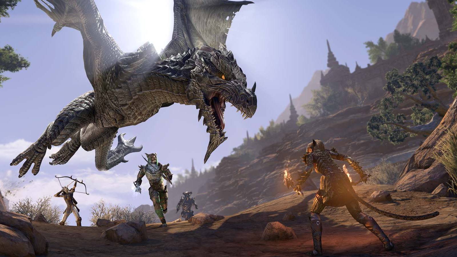 elder scrolls online dragon