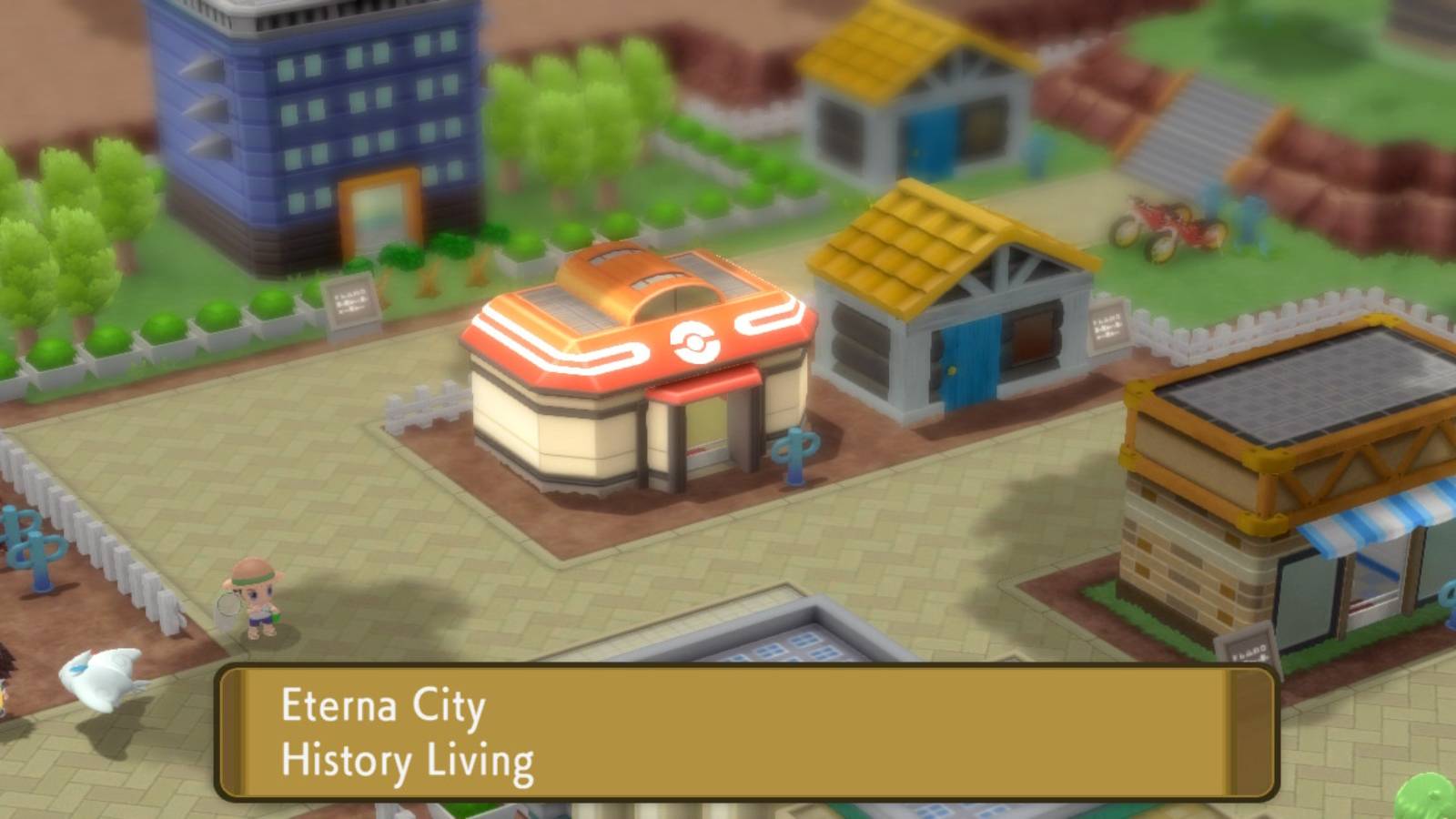 eterna city pokemon brilliant diamond and pearl