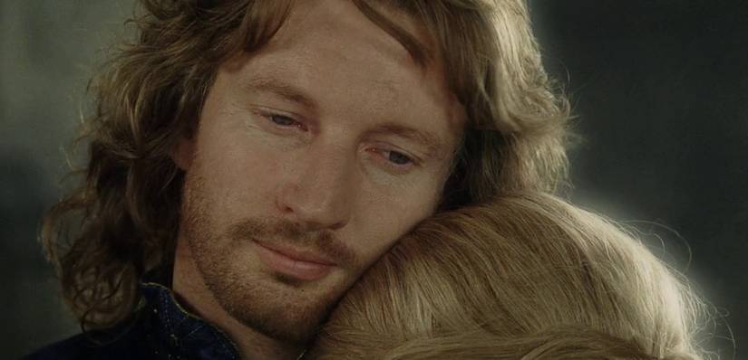 faramir embracing eowyn
