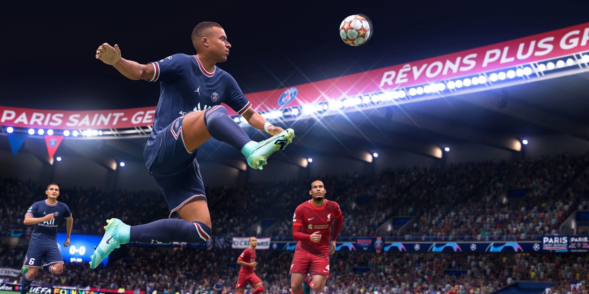 Official image of the FIFA 22 video game.