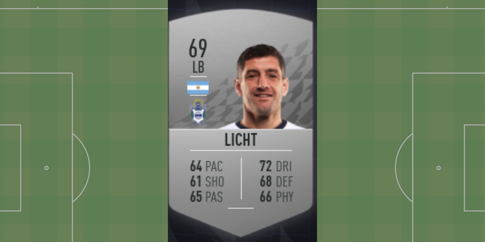 Lucas Licht's FUT card in FIFA 22.