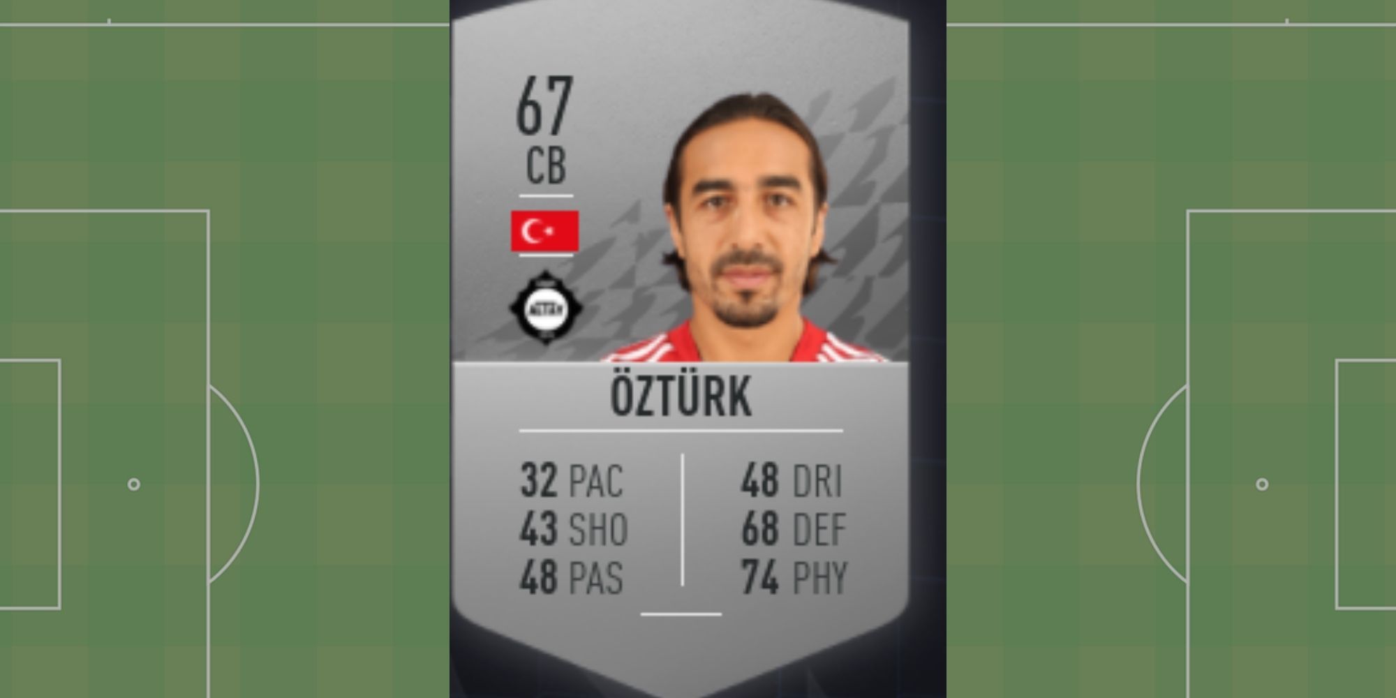 Ibrahim Ozturk's FUT card in FIFA 22.