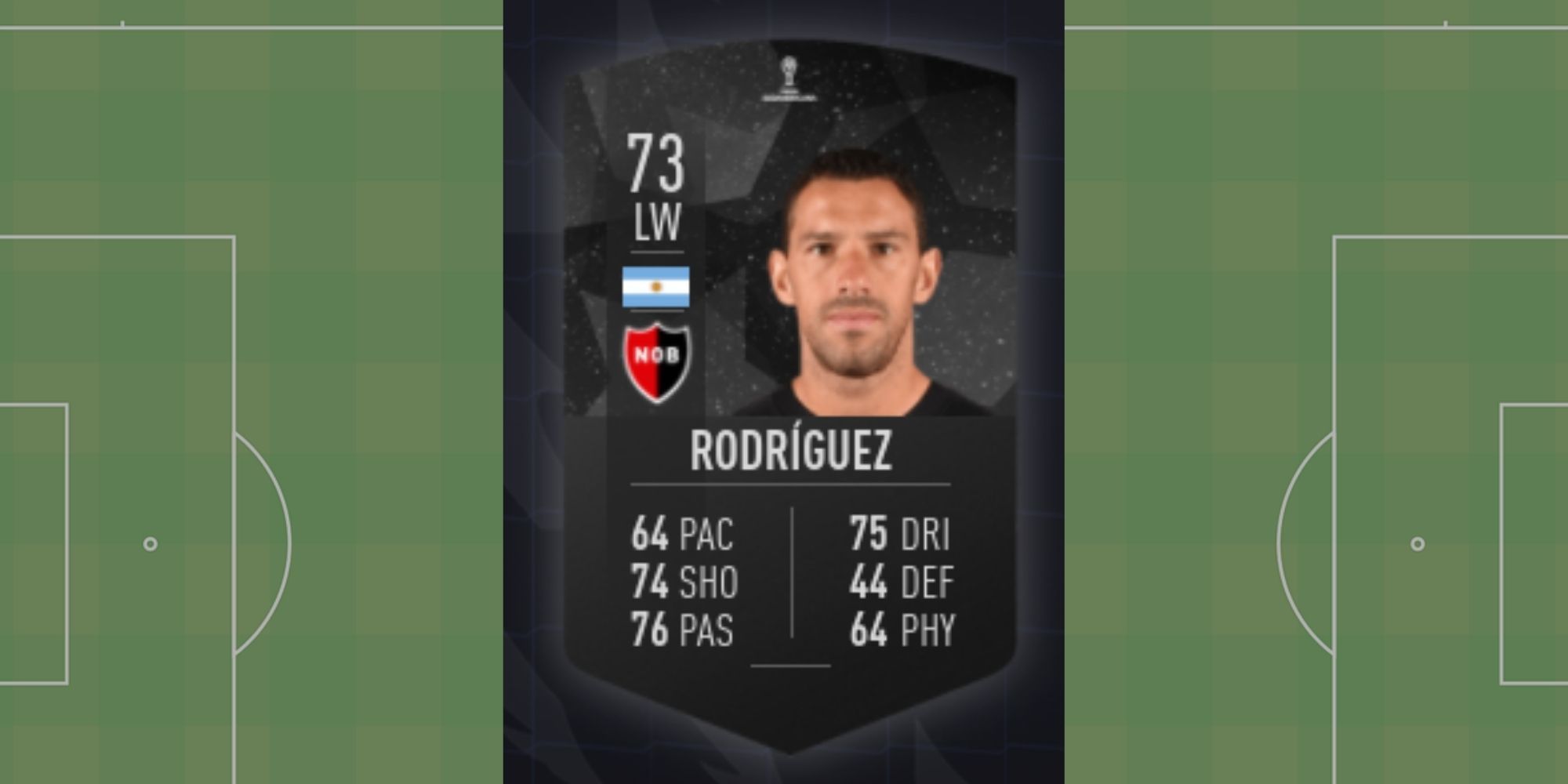 Maximiliano Rodriguez's FUT card in FIFA 22.