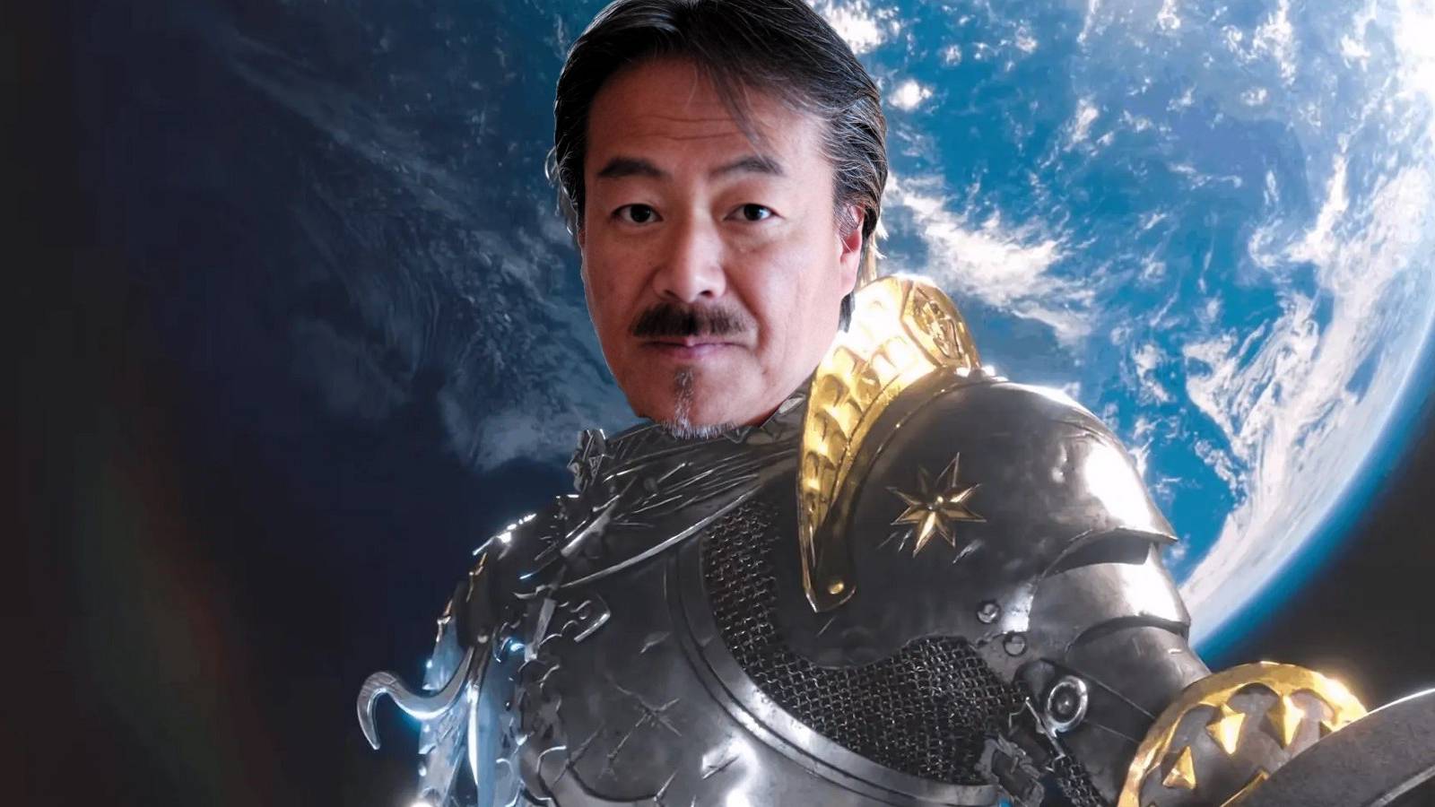 final fantasy 14 endwalker paladin hironobu sakaguchi