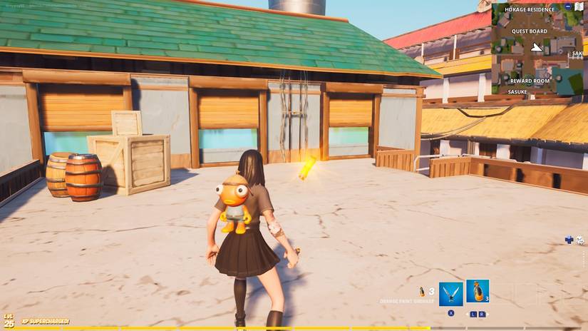 fortnite narutos scrolls