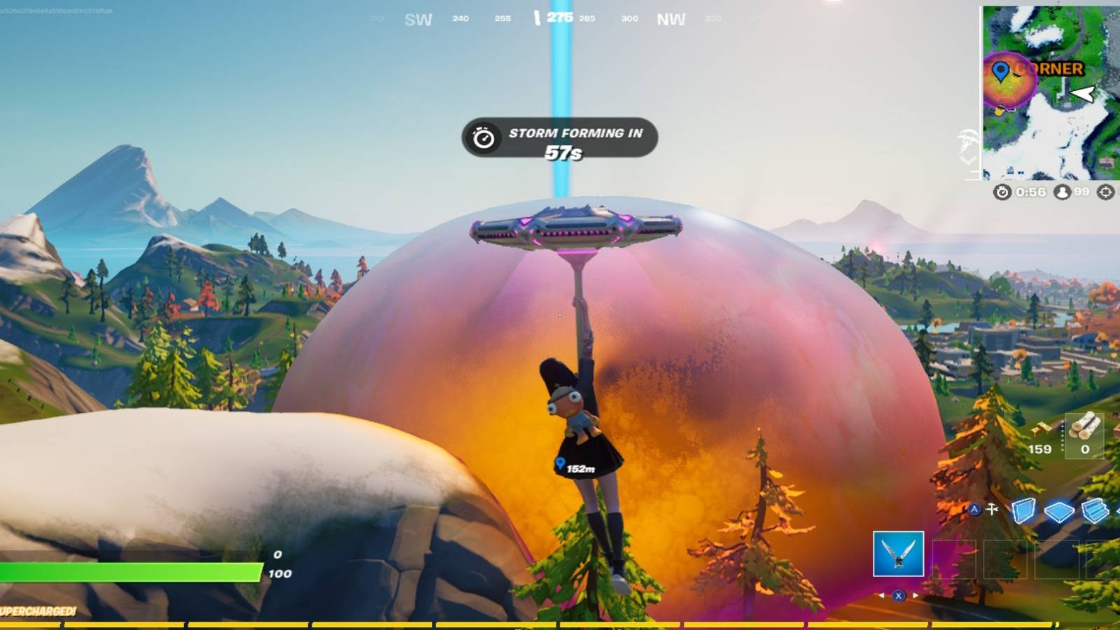 fortnite the sideways season 8