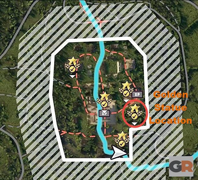forza horizon 5 golden statue map