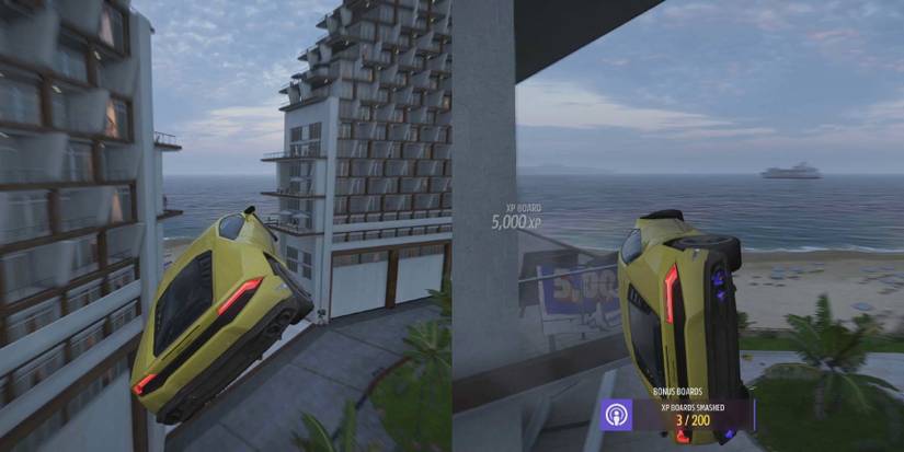 forza horizon 5 lamborghini flying