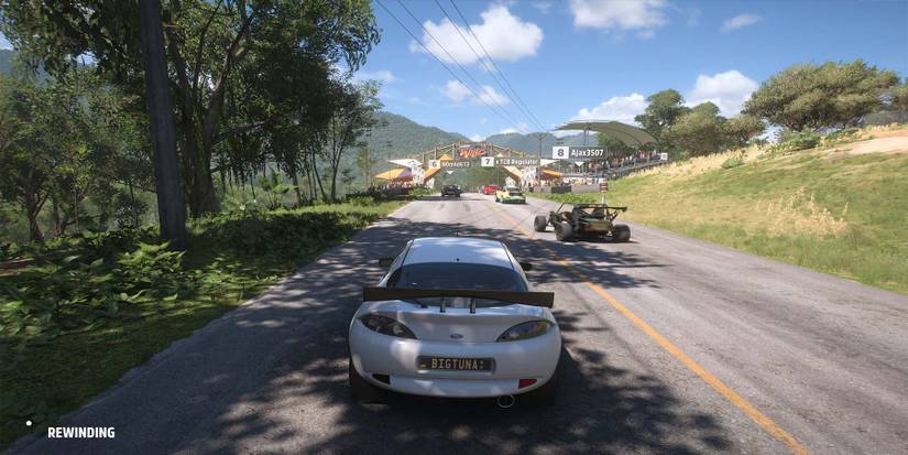 forza horizon 5 rewinding