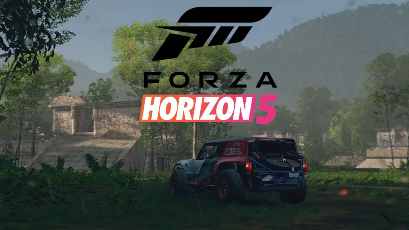 forza horizon 5 tulum and logo