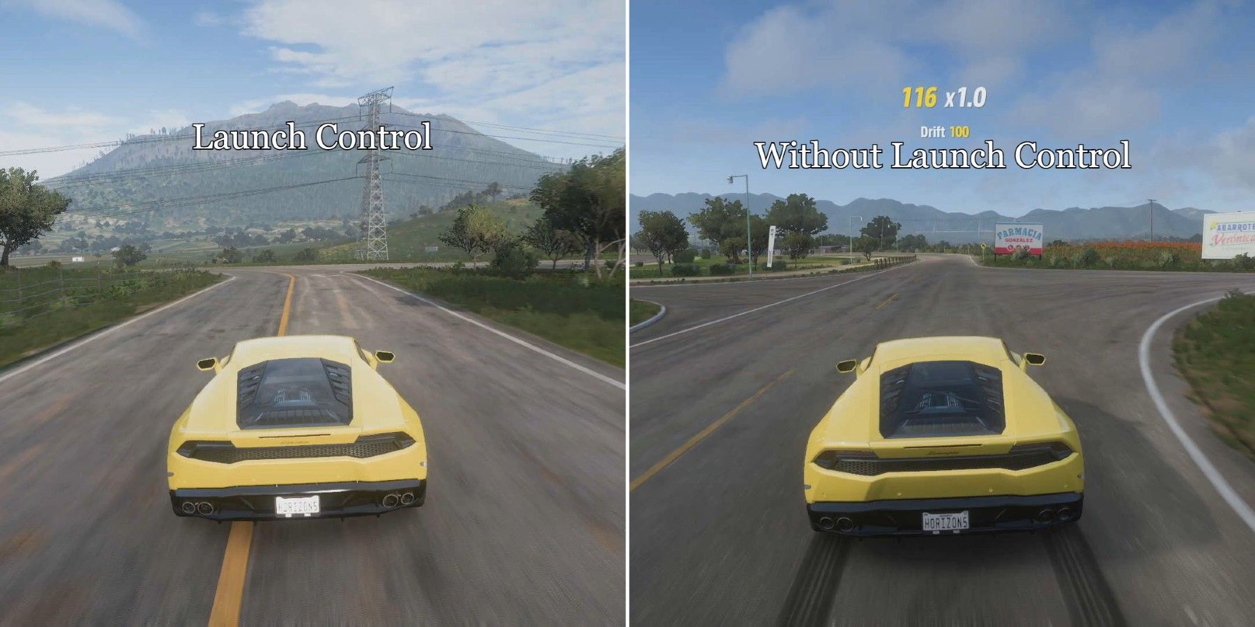 forza horizon 5 with_without launch control