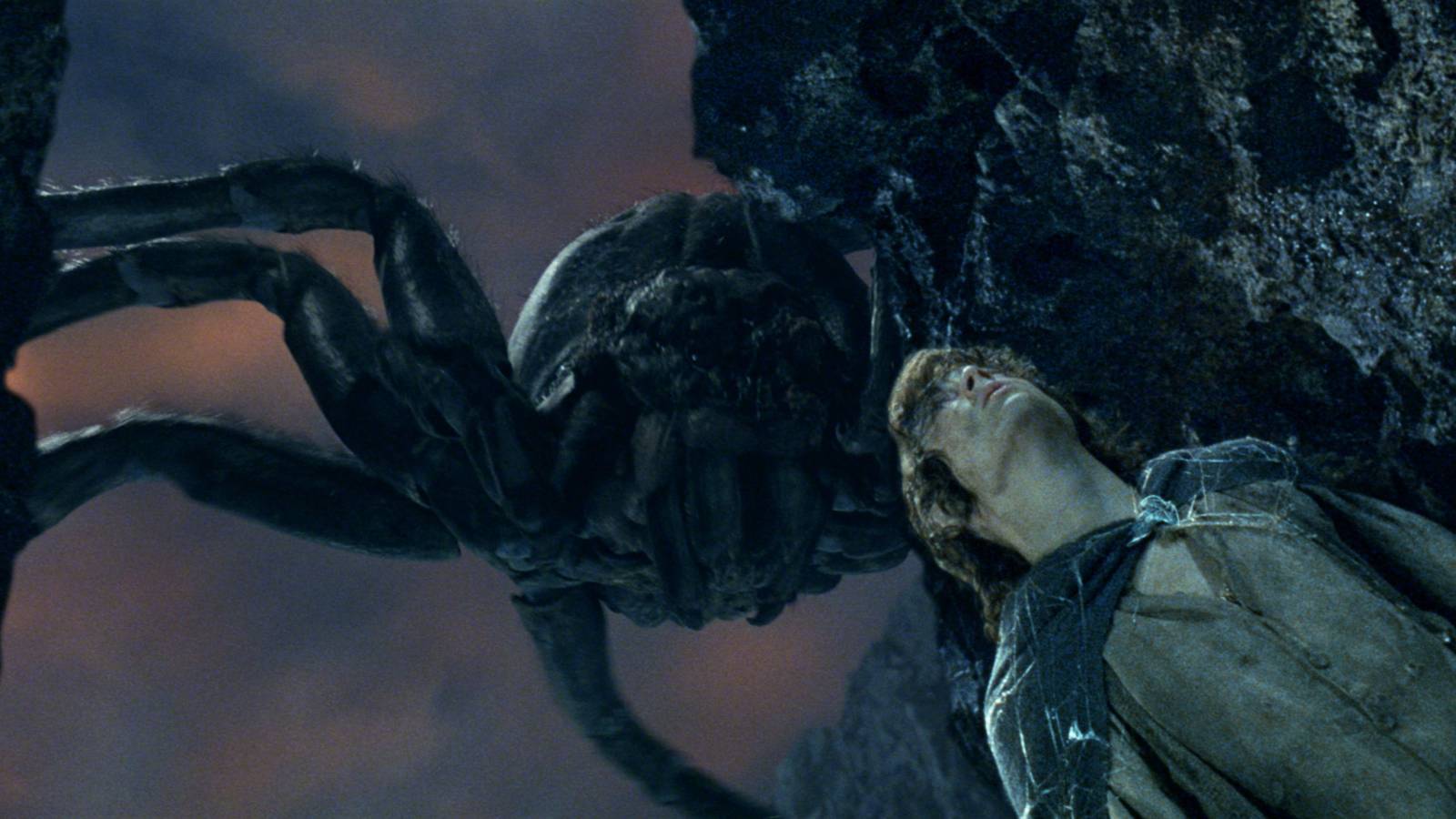 frodo and shelob lotr Cropped