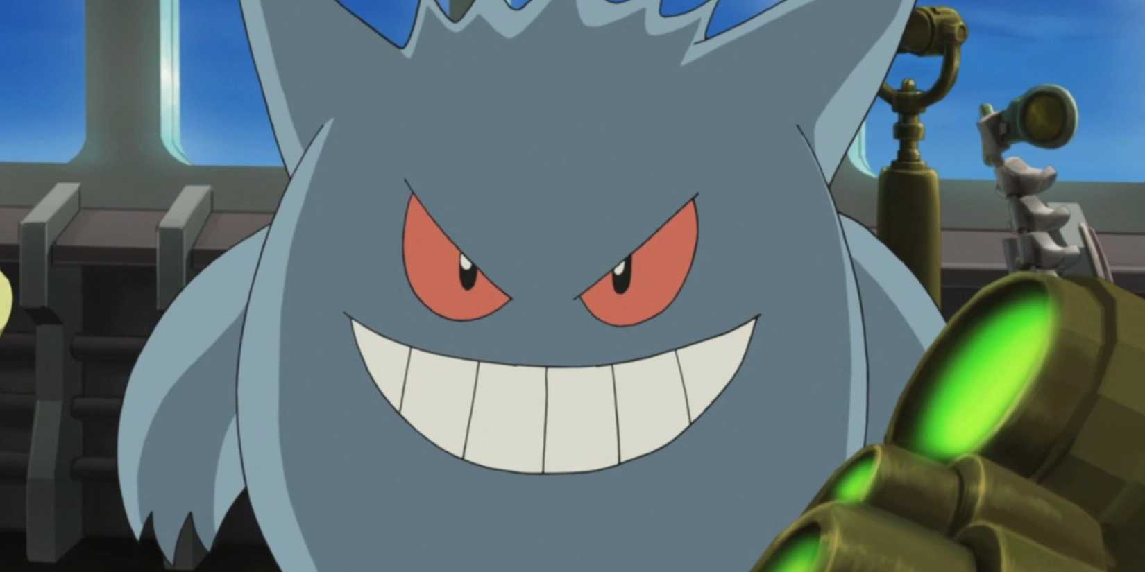 gengar pokemon anime red and blue